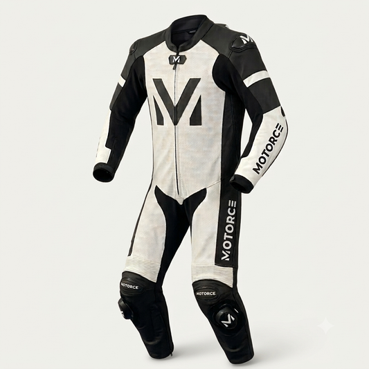 Stealth White Custom Race Suit